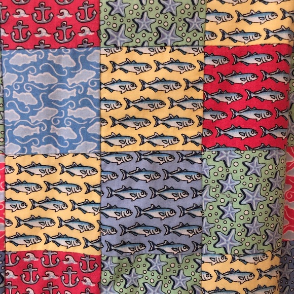 Vineyard Vines Girls Patchwork Skirt - Picture 3 of 4